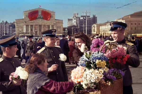 День Победы, Москва, 1945 г.